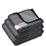 Cozclam chiffons de séchage en microfibre 3 tailles gris Cozclam chiffons de séchage en microfibre 3 tailles gris