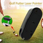 Crativit mini pointeur laser de golf noir, outil d'aide a l'amlioration, accessoires de pratique de ...