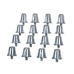 Crampons rugby gilbert crampons alu 18 / 21mm gris 44635