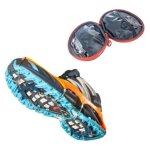 Crampons universels - nortec - trail 2. 1 - acier inoxydable - orange - taille xl Crampons universels - nortec - trail 2. 1 - acier inoxydable - orange - taille xl