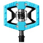Crankbrothers double shot 2 p�dale de bicyclette bleu 2 pi�ce(s)