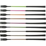 Cravache whip & go  concours  - couleur : bordeaux / gris, taille : 63 cm, equitation