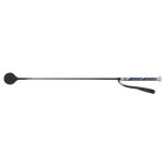 Cravache whip & go  soft fantaisie  - couleur : marine / argent, motif pgase, taille : 65 cm
