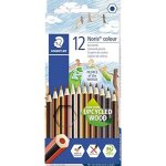 Crayons de couleur - staedtler - noris colour wopex - multicolore - lot de 10 Crayons de couleur - staedtler - noris colour wopex - multicolore - lot de 10