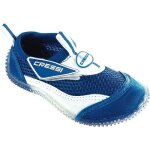 Cressi coral vb945034 chaussons de bain bleu / blanc 35