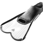 Cressi palmes lgres blanc enfant 12. 5 / 13. 5