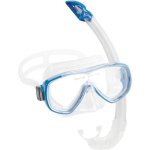 Cressi sub s. p. a. onda mare masque et tuba mexico plonge sous - ensemble transparent / bleu