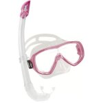 Cressi sub s. p. a. onda mare masque et tuba mexico plongée sous - ensemble transparent / rose Cressi sub s. p. a. onda mare masque et tuba mexico plongée sous - ensemble transparent / rose