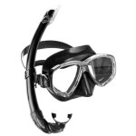 Cressi sub s. p. a. perla mare masque et tuba mexico plonge sous - ensemble noir