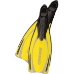 Cressi sub s. p. a. reaction pro palme chaussante jaune / argent 46 / 47
