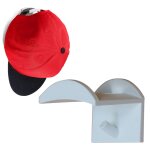 Crochets de chapeau adhésifs pour casquettes murales, support d'organisation, casquettes de baseball ... Crochets de chapeau adhésifs pour casquettes murales, support d'organisation, casquettes de baseball ...