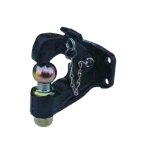 Crochet mixte 4 trous Ø11 mm - entraxe 83 x 56 mm rf. q050105 / pour vhicules 3t5