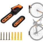 Crochet mural pour v�lo, crochet de garage pliable et robuste pour vtt avec plateau a pneus, support ...