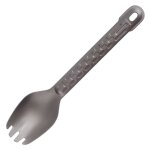 Cuillère fourchette couverts en titane pur, ustensiles de camping légers, vaisselle de pique - nique ... Cuillère fourchette couverts en titane pur, ustensiles de camping légers, vaisselle de pique - nique ...
