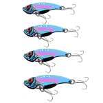 Cuill�re de p�che en m�tal, leurres 3d yeux coulants, crankbaits rotatifs pour truite, bar, spinnerbait, ...