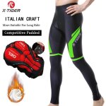 Cuissard thermique de cyclisme, garde au chaud, collants de vlo, coussinet en gel coolmax 5d