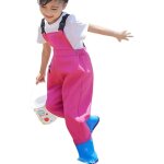 Cuissardes pour garons et filles, bottes de pche confortables