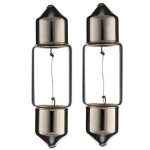 Cyclingcolors 2x ampoule sv8. 5 5w 10x31 24v camion fourgon voiture tracteur v�hicule agricole