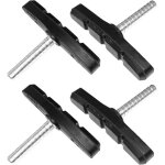 Cyclingcolors 4x patin de frein vlo 2 paires 70mm symtrique a tige compatible avec pour shimano tektro ...