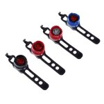 Cyclisme s�curit� avertissement lumi�re led etanche v�lo v�lo cyclisme avant arri�re queue casque rouge ...