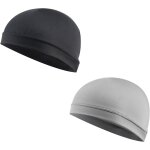 Cyclisme skull cap, 2pcs bonnet de cyclisme respirant et anti - transpiration, casquette bandana elastique ...