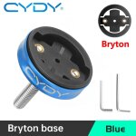 Cydy - support de vlo pour garmin, bryton rider 420, wahoo xoss, igpsport, lumire d'ordinateur de vlo, ...