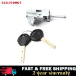 Cylindre de verrouillage de porte gauche avec 2 cl�s, pour bmw e46 325ci 325i 325xi 330ci 330i 330xi ...