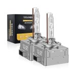 D1s x�non ampoules 35w hid 6000k blanche lampe phare au remplacer pour voiture (pack de 2)