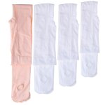 Danseuse portant des bas filles transformable pied ballet danse collants transition sans couture chaussettes ...