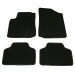 Dbs - tapis de sol - voiture / auto - semi sur mesure - 4 pi�ces : avant + arri�re - antid�rapant