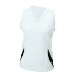 D�bardeur running respirant jn315 - blanc et noir - femme