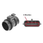 D�bitm�tre de masse d'air - renault kangoo be bop (kw01 ) 1. 5 dci 75 a part. 09 / 2010