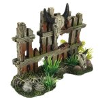 D�coration d�aquarium cl�ture avec cornes aqua della