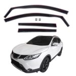 Dflecteurs d'air - scoutt - nissan qashqai j11 - fum - acrylique renforc - installation facile