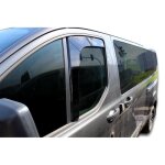 Deflecteurs d'air dflecteurs de vent compatible avec transit custom 2 / 4d 2012 - up 2 pices