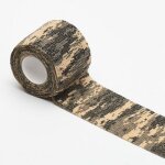 Déguisement de chasse 5cm x 4. 5m, bande elastique auto - adhésive de camouflage, protecteur de sport, ... Déguisement de chasse 5cm x 4. 5m, bande elastique auto - adhésive de camouflage, protecteur de sport, ...