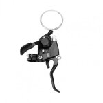 Drailleur de vlo ef51 - 8 pouces, poigne de levier de vitesse 3x8 vitesses en alliage d'aluminium, ...