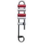 Descendeur a barettes rack petzl d11
