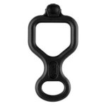 Descendeur avec doigt anti - brûlure pour cordes a simple et a double petzl d01 Descendeur avec doigt anti - brûlure pour cordes a simple et a double petzl d01