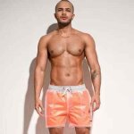 Desmiit impermable boardshorts hommes plage conseil shorts de bain hommes maillot de bain transparent ...