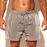 Desmiit - short de bain 2 en 1 pour homme, vtement de plage, de sport, de planche, de surf, a schage ...