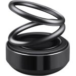 D�sodorisant de voiture solaire noir - diffuseur d'aromath�rapie a energie solaire pour une atmosph�re ...