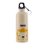 Dessin anim mignon animal sport bouteille sports de plein air tasse vlo pot portable en acier inoxydable ...