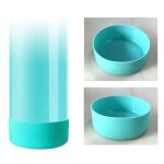 Dessous de verre isolant en silicone de 12cm, pour bouteille d'eau de 64oz, couvercle de tasse pour camping ...