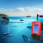 Dtecteur de poisson sans fil portable, capteur sonar, leurre de pche, sondeur echo