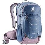 Deuter sac portable attack 18 sl sac a dos de v�lo pour femme avec protecteur, femme, bleu (marine / ...