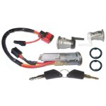 Deux barillets de porti�res avec antivol de d�marrage avec cl�s - peugeot 206 berline bicorps trois ou ...