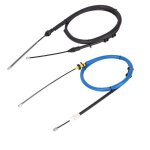 Deux c�bles de freins arri�res gauche et droit - nissan kubistar 1. 2 16v 08 / 2003 - 10 / 2009