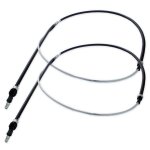 Deux c�bles de freins arri�res gauche et droit - skoda octavia combi 1. 9 tdi 90 4x4 07 / 1998 - 12 / ...