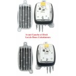Deux calculateurx feux diurnes avants - renault megane estate 1. 3 tce a part. 04 / 2016